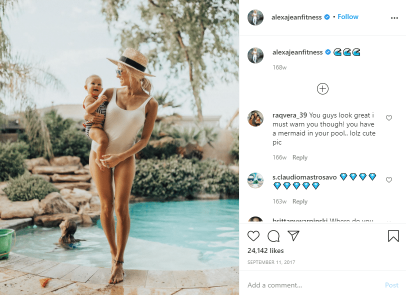 Alexa Jean Brown is an Instagram fitness blogger