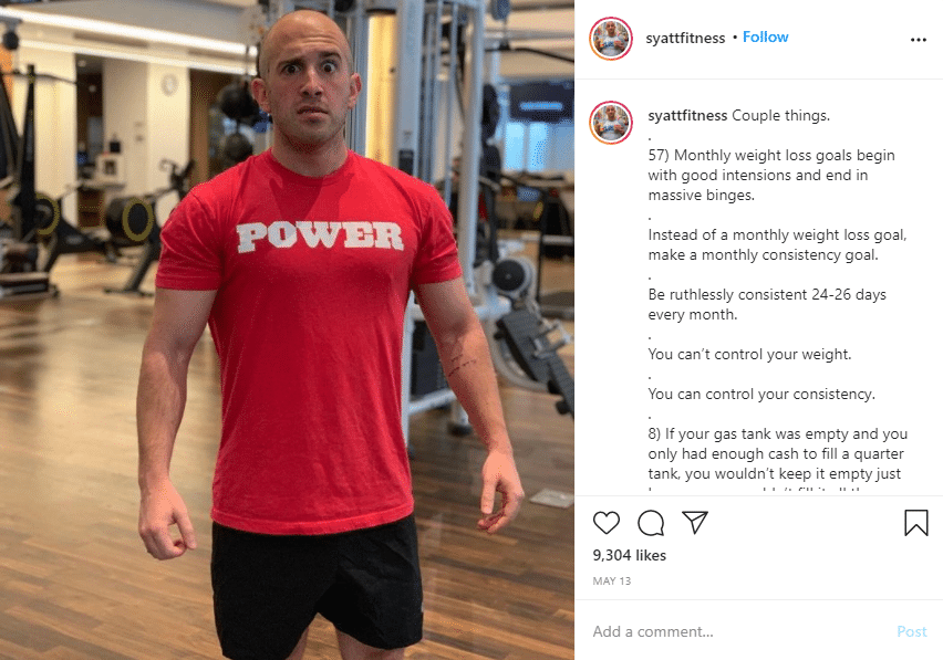 instagram fitness syattfitness