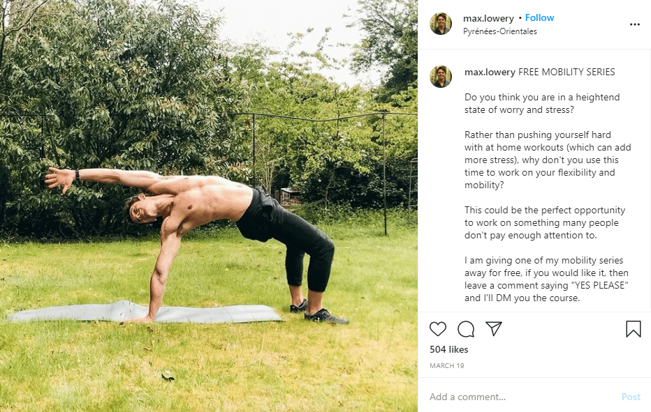instagram fitness max lowery