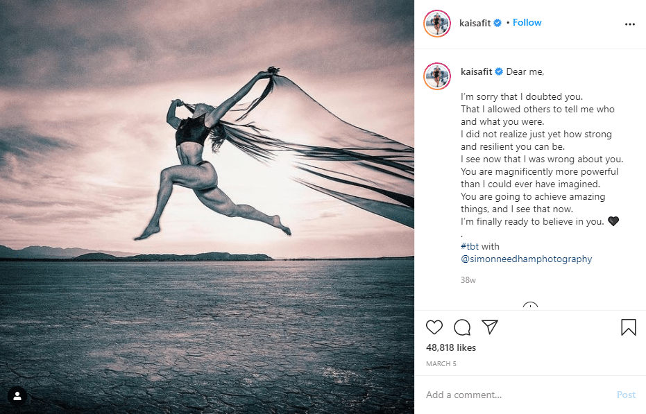 personal fitness trainer Kaisa Keranen