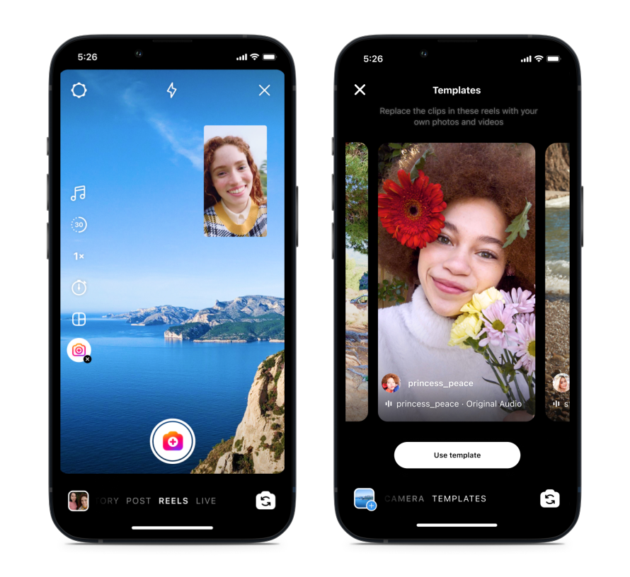 instagram dual features on reels