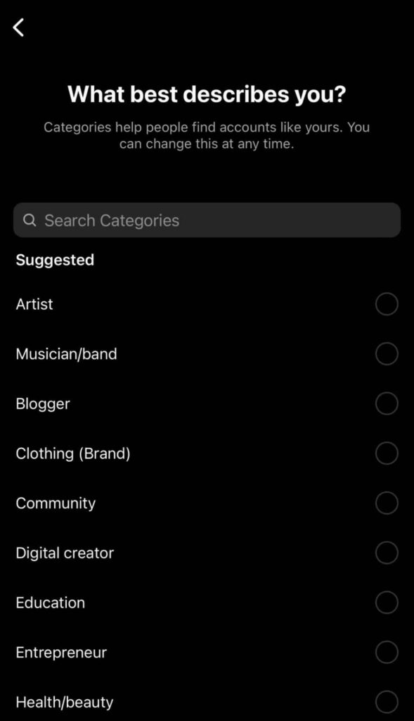 Tutorial for setting up your account