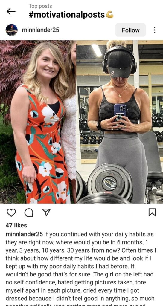 instagram motivational post