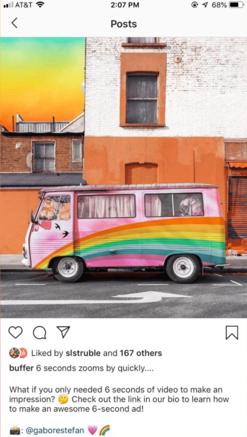 Instagram post to make audience engage with you