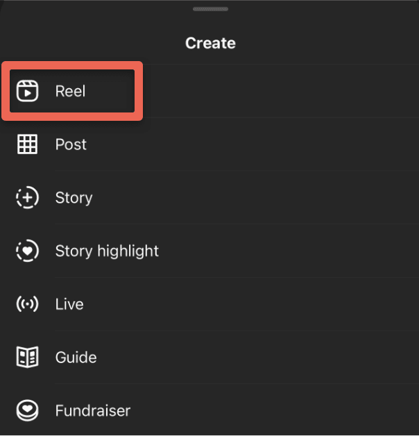 Instagram tutorial on how to create reels