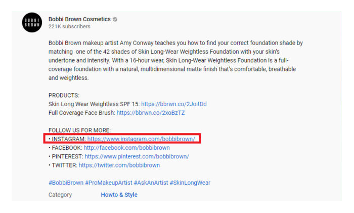 youtube crosspromotion