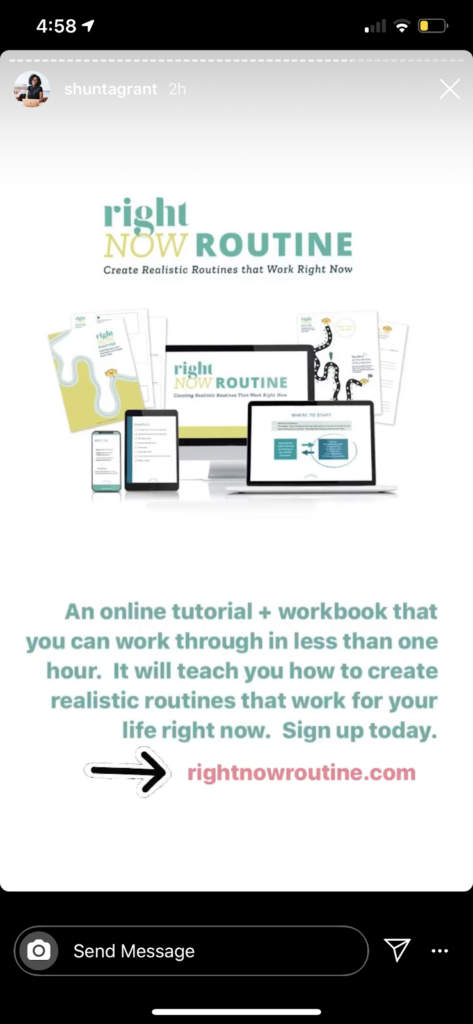 instagram promotion stories