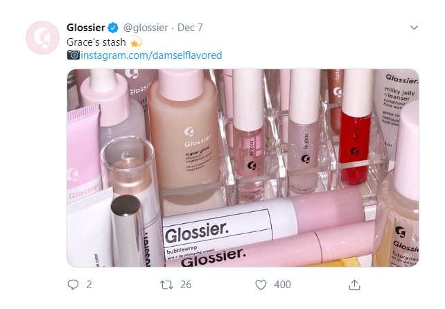 glossier cosmetics