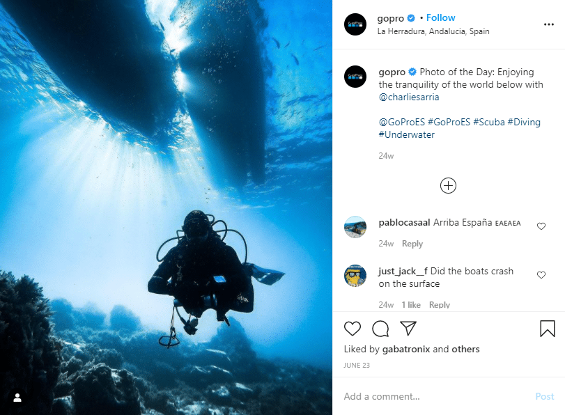 Instagram promotion UGC