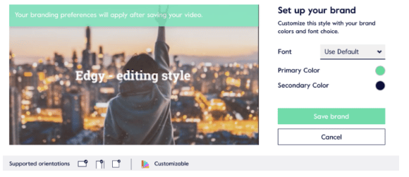 Edgy editing style screenshot image