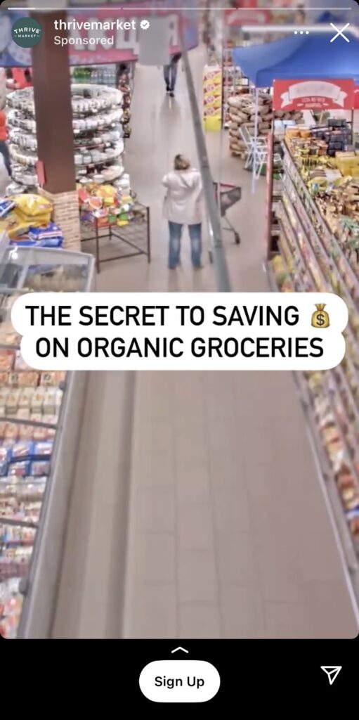 secret to dave on organic groceries