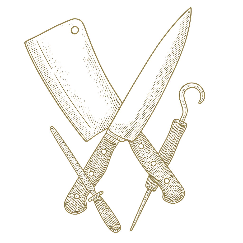 Butchers Tools illustration