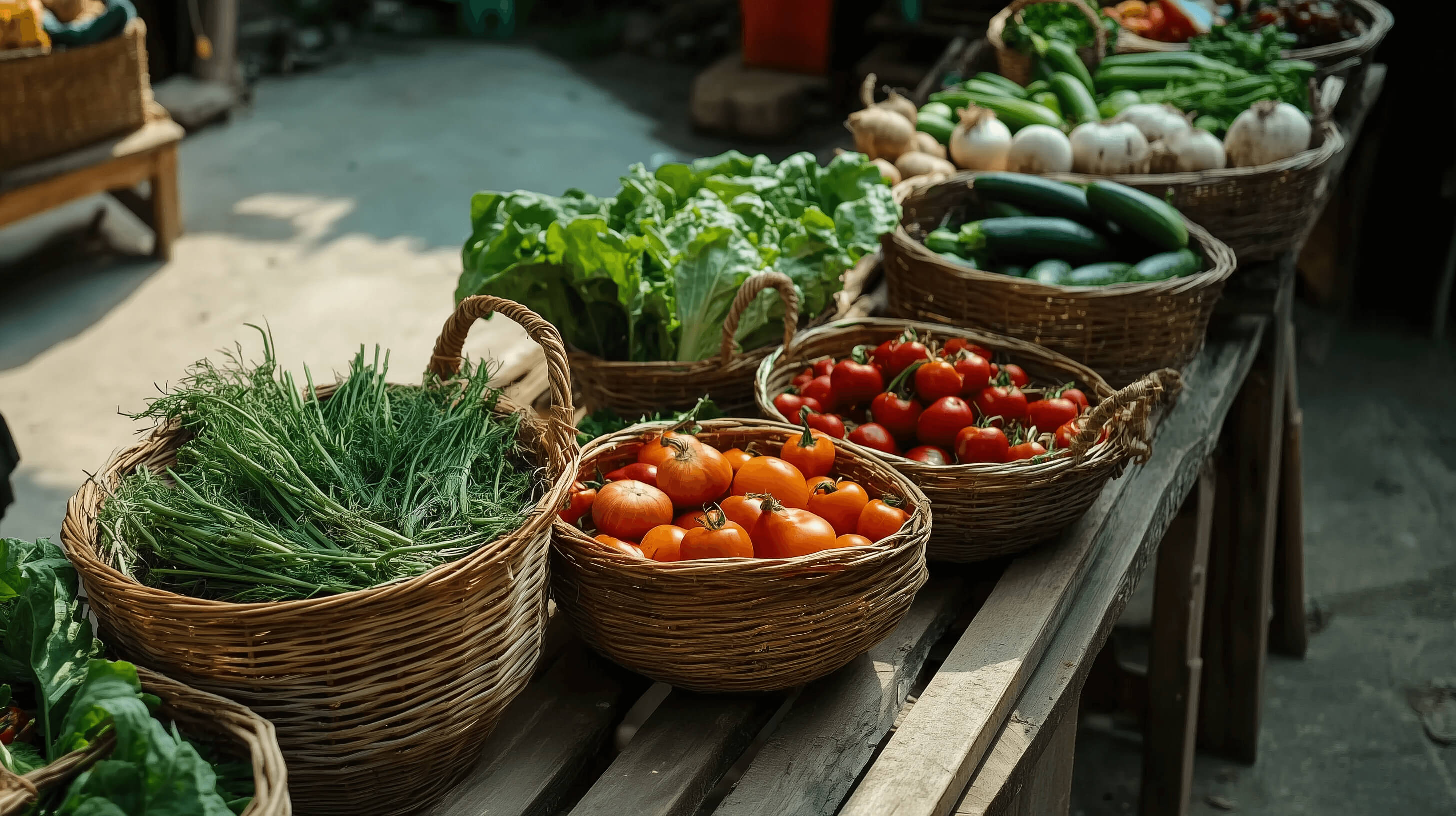 Seasonal Veggie Basket
