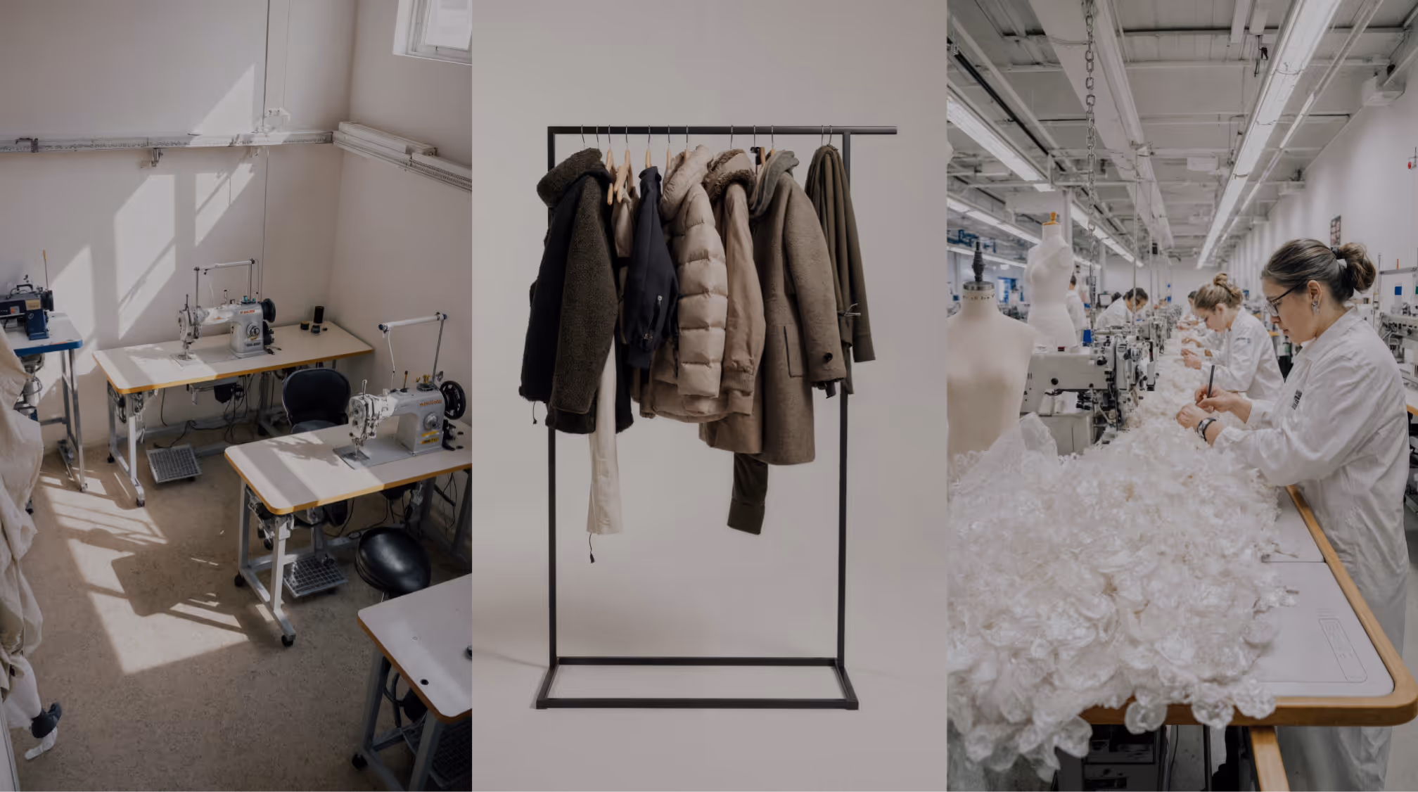Luxury garment production Portugal — sustainable fashion lifestyle photography in Europe