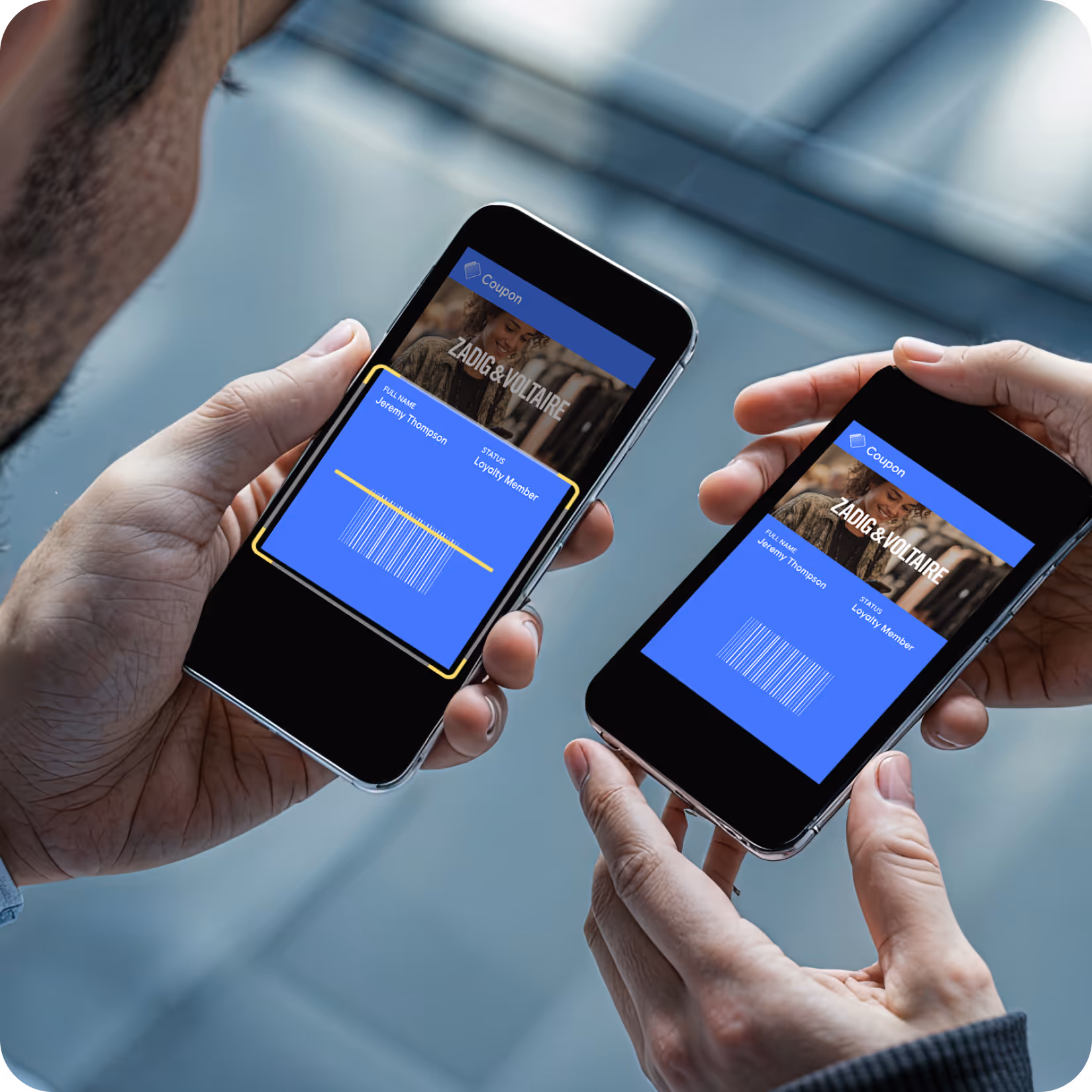 Scan mobile wallet pass