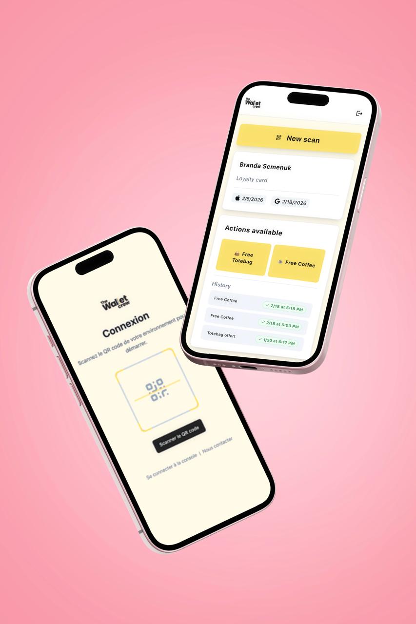 Scan mobile wallet pass
