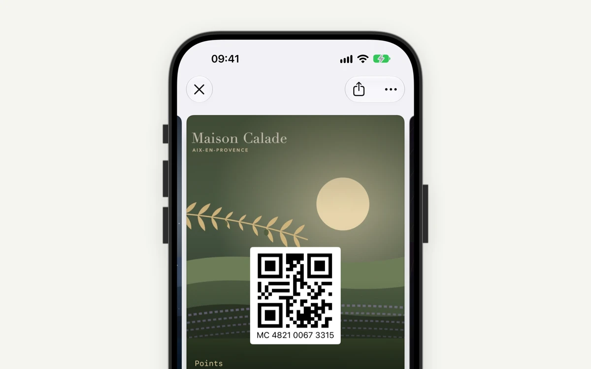 Format Affiche iOS 27 dans Apple Wallet