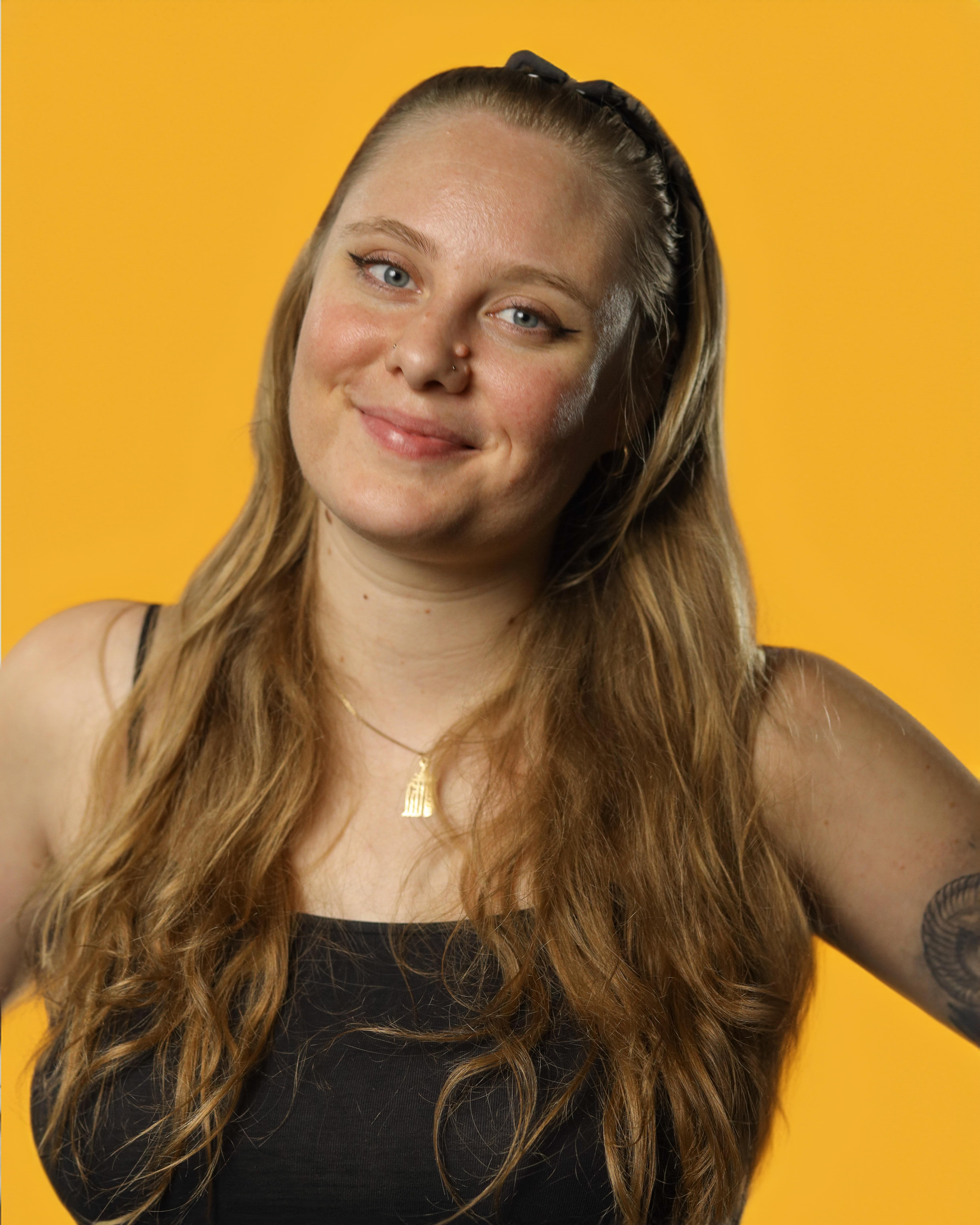 A headshot of Angelique Hutter - Producer