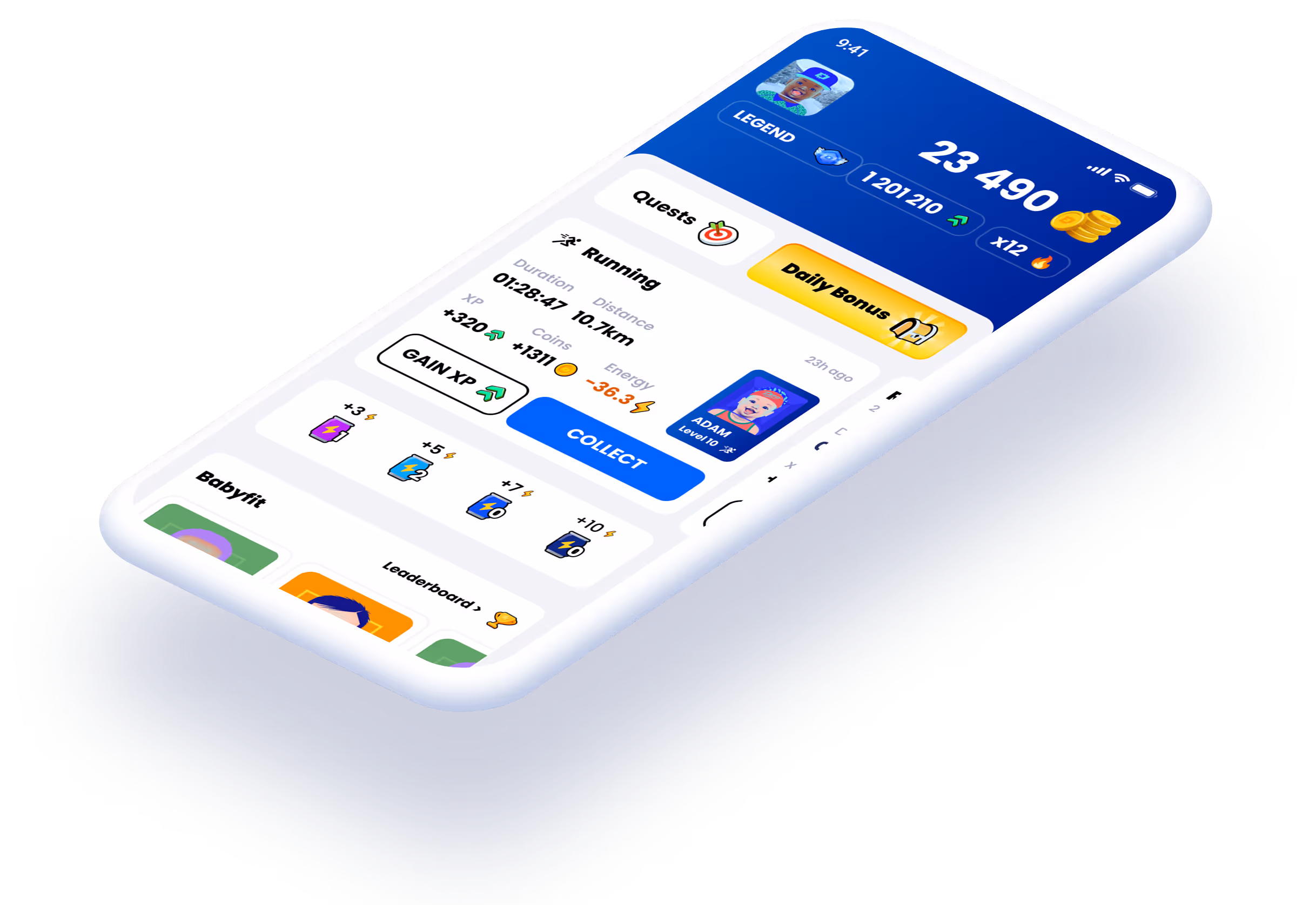 A smart phone with a credit card on the screen.
