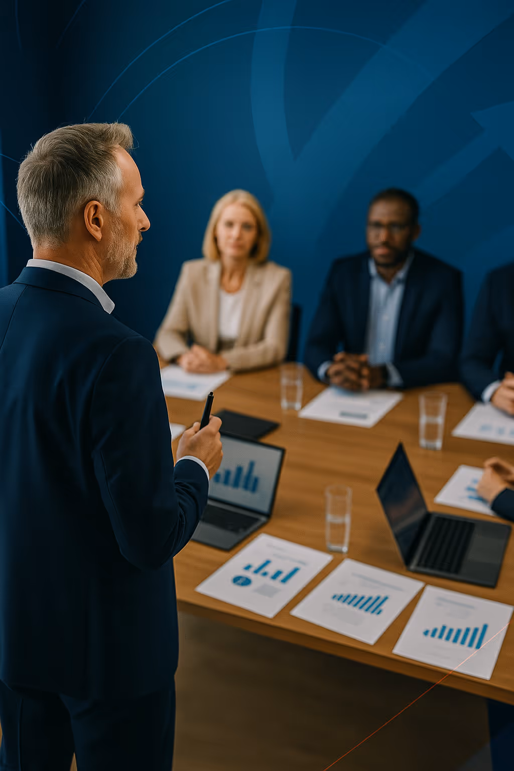 Entrepreneur en réunion