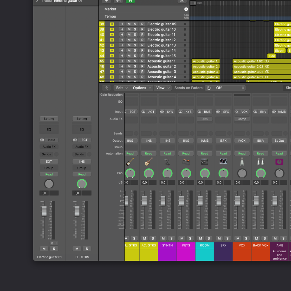 Forte Export - Feature Card - Print Parameters in Logic Pro