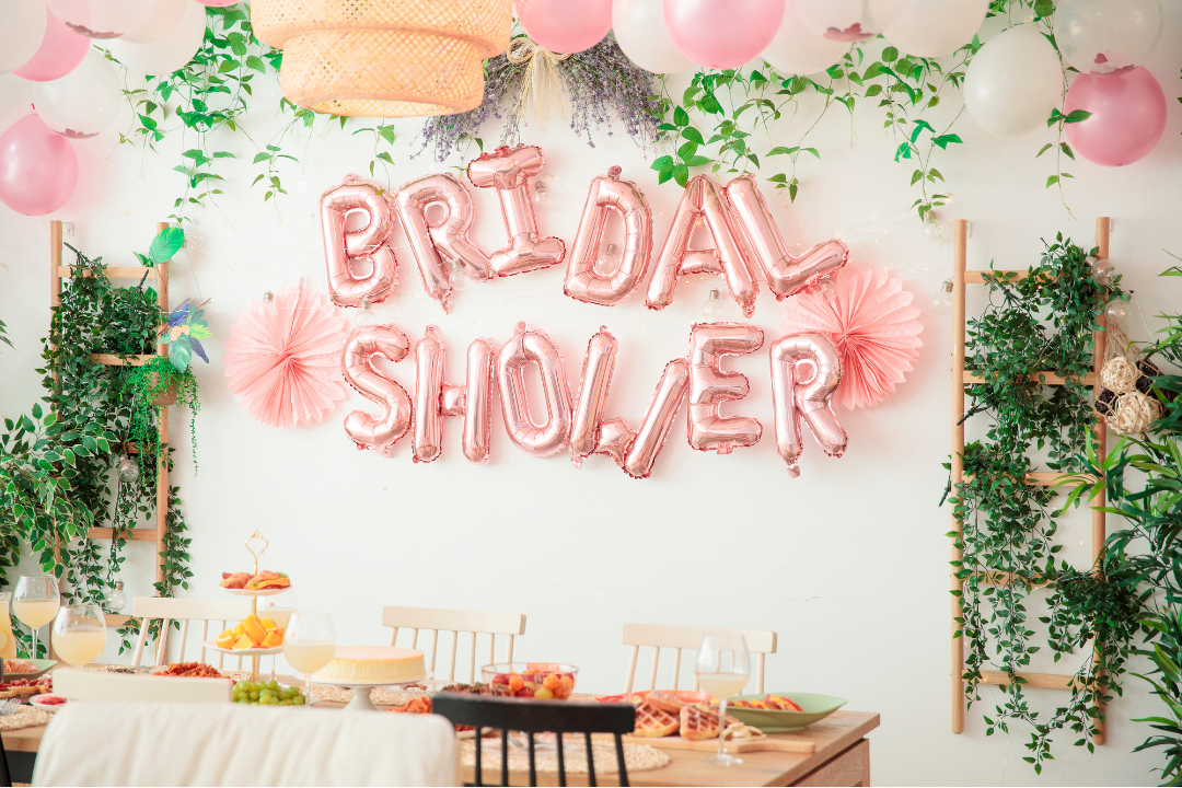 image of a birthday party setup
