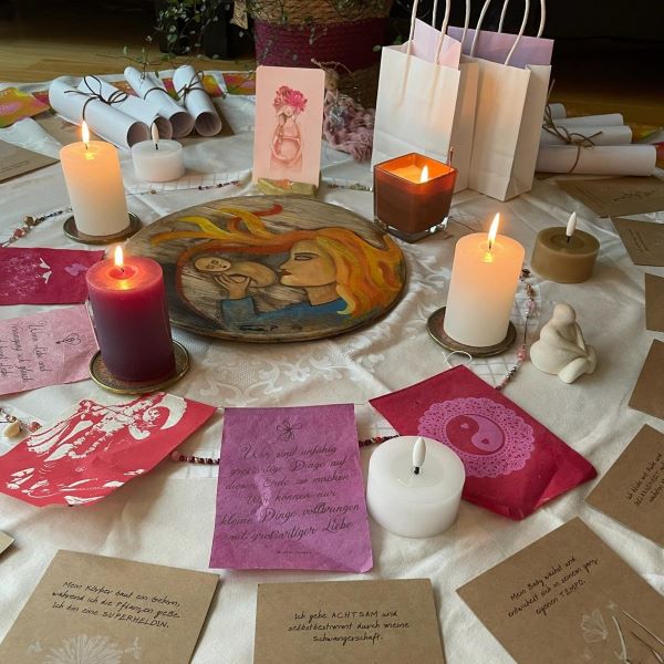 Mother Blessing im Zentrum
