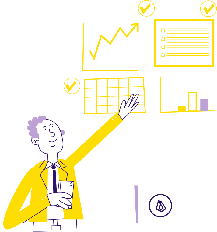 Illustration of teacher