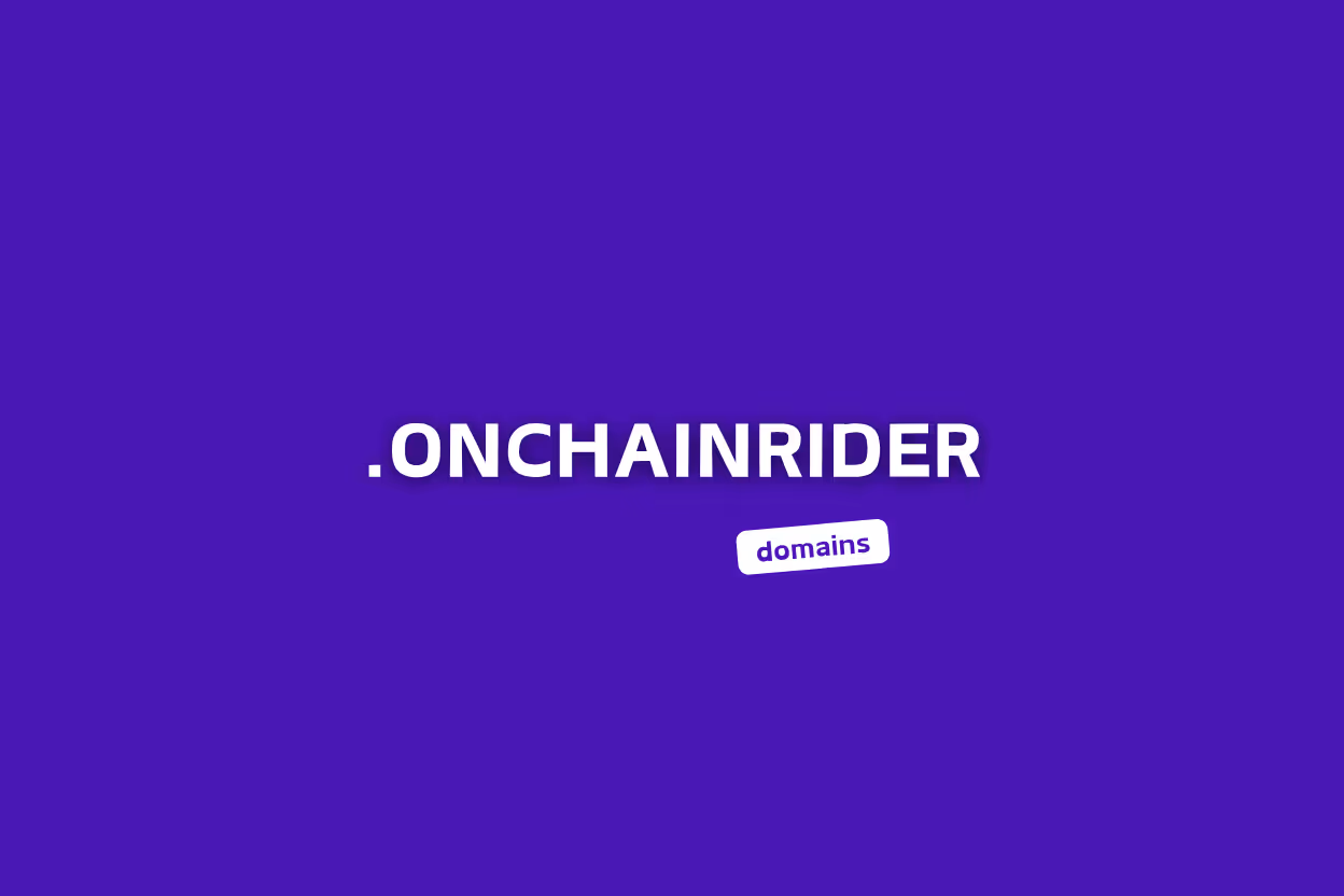 What Is .onchainrider and Why It Matters for Media
