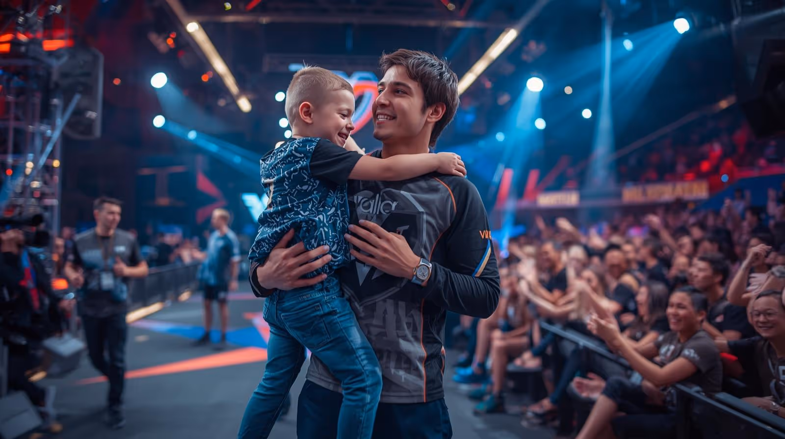 When a Pro Carried His Little Brother on Stage After Winning (Valorant Esports Story) When a Pro Carried His Little Brother on Stage After Winning (Valorant Esports Story)