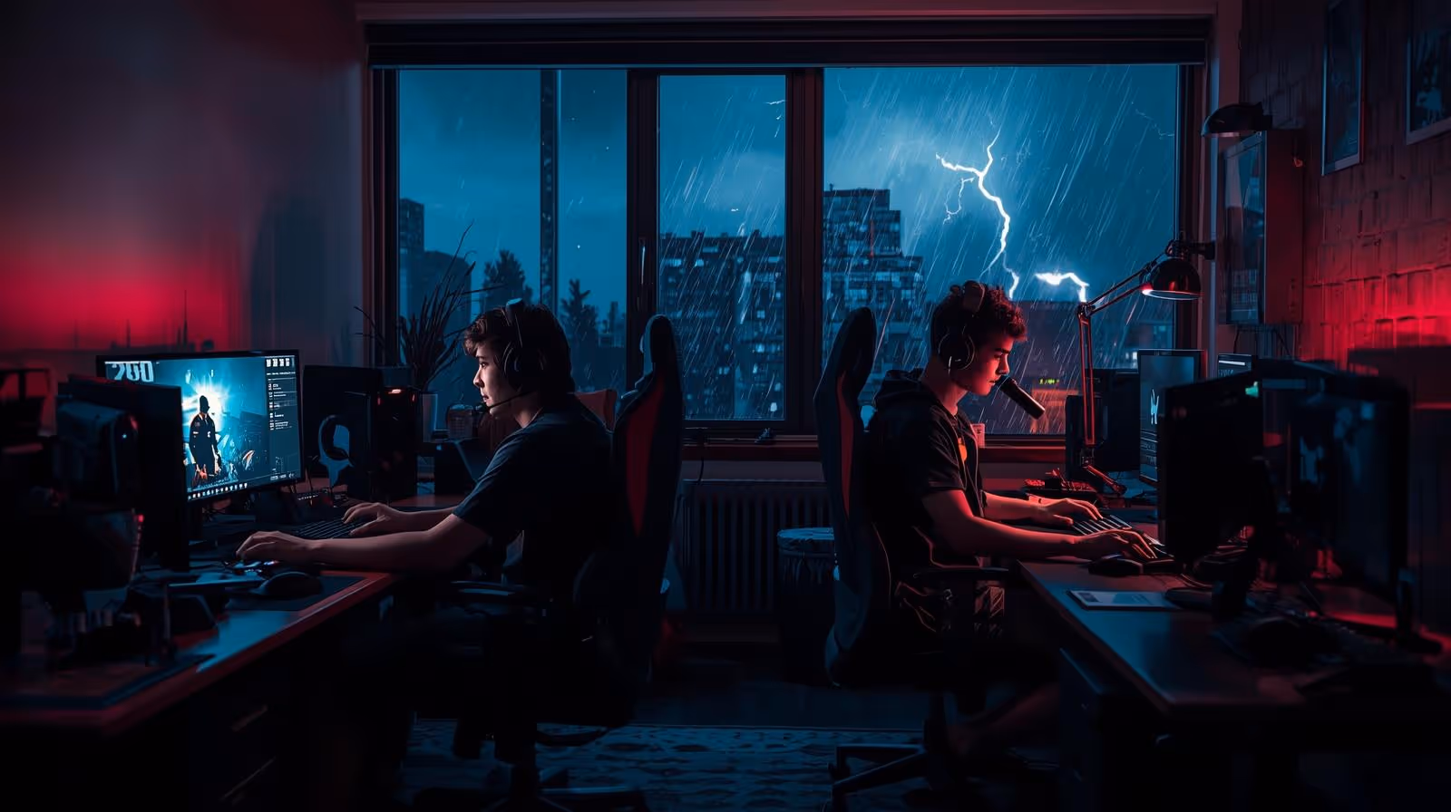 When Two Rival Teams Shared a Gaming House During a Storm (An Esports Rivalry Story)