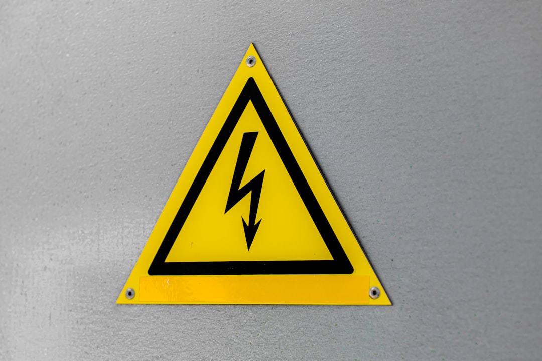 AC unit with warning icon - 24 hour ac repair chesterfield