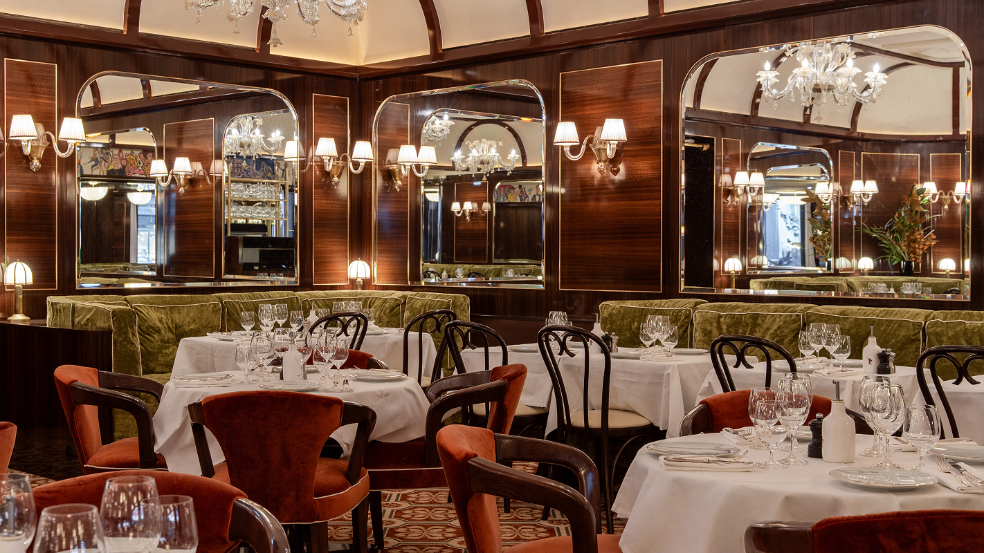 entrée de notre restaurant avenue de la grande armée