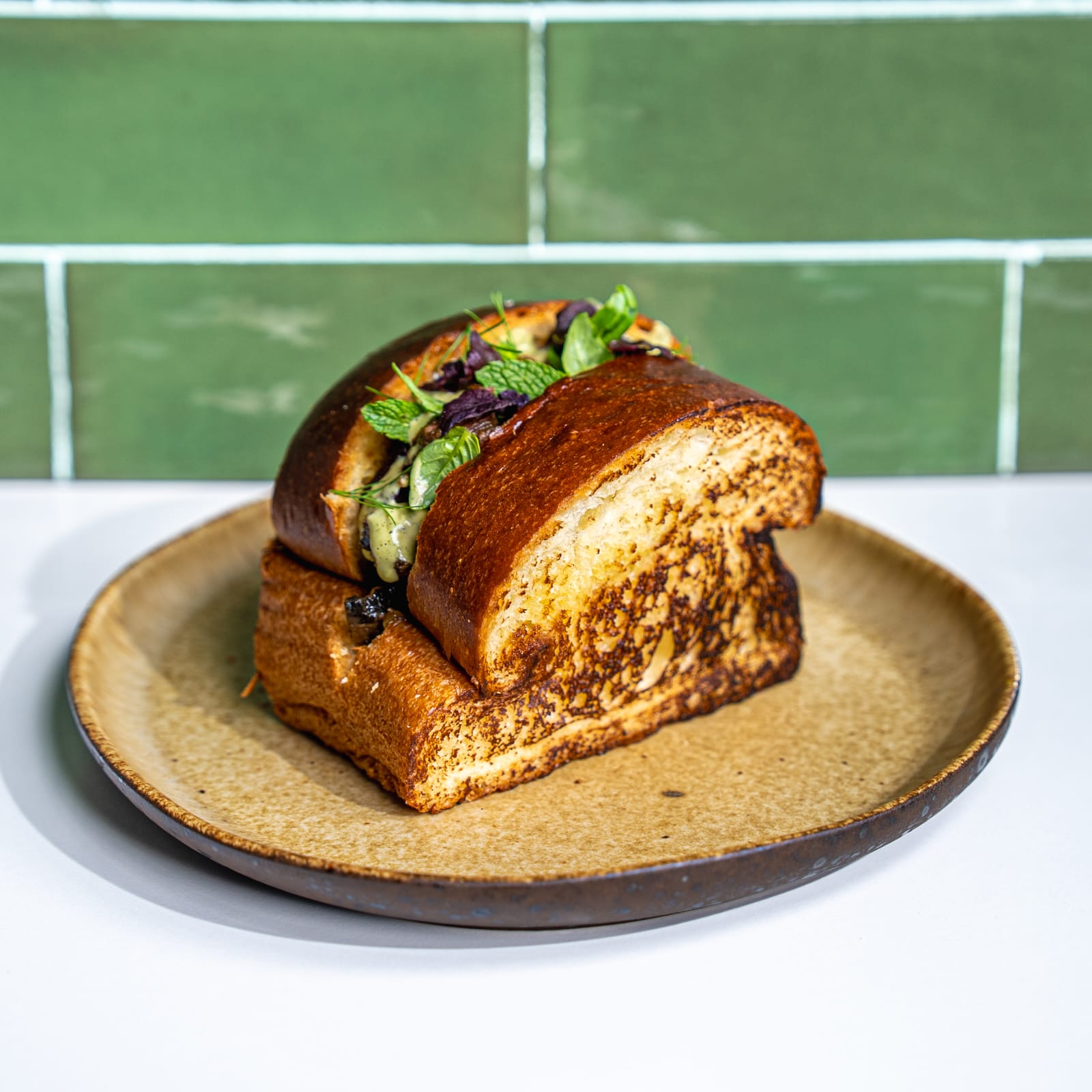 Slowfire Beef Cheek Sandwich - brix cafe