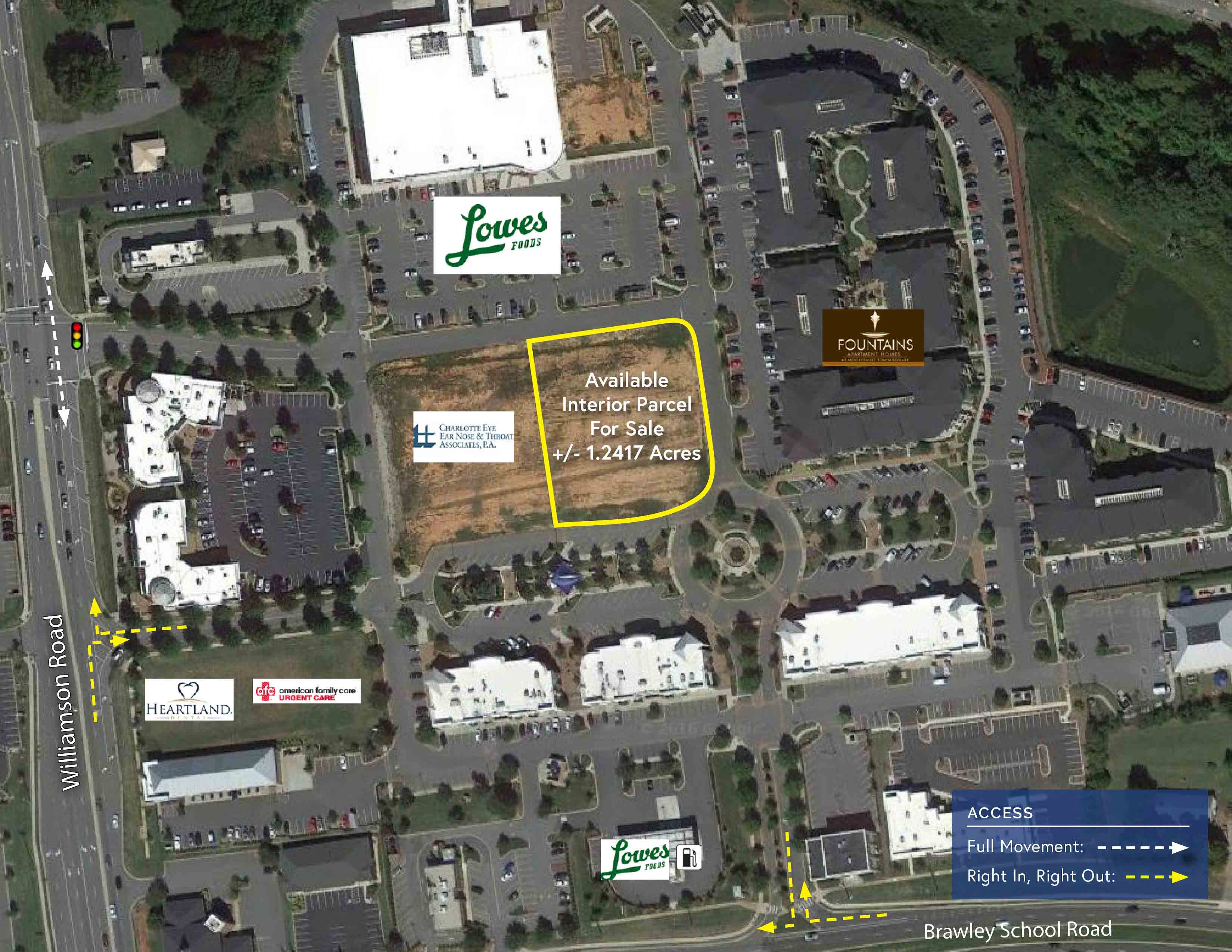 Mooresville Town Square Interior Parcel