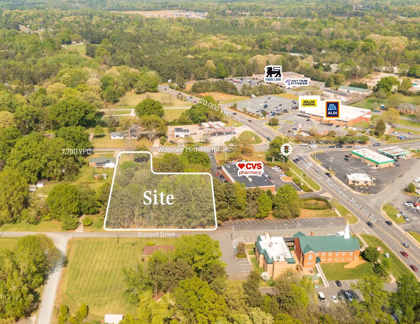 4317 Wilgrove Mint Hill Road & 4332 Sunset Drive