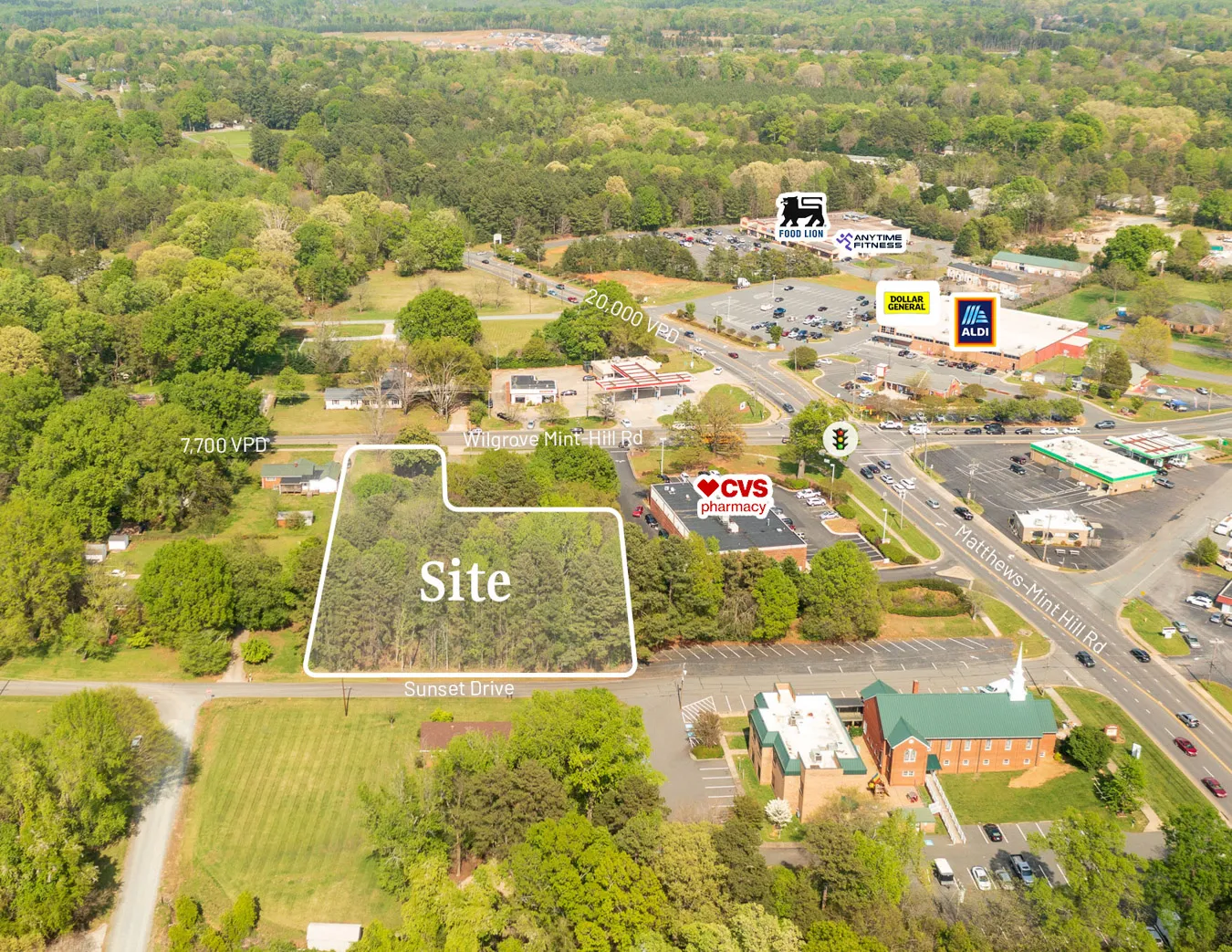 4317 Wilgrove Mint Hill Road & 4332 Sunset Drive