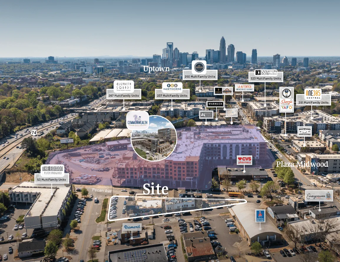 Plaza Midwood Retail