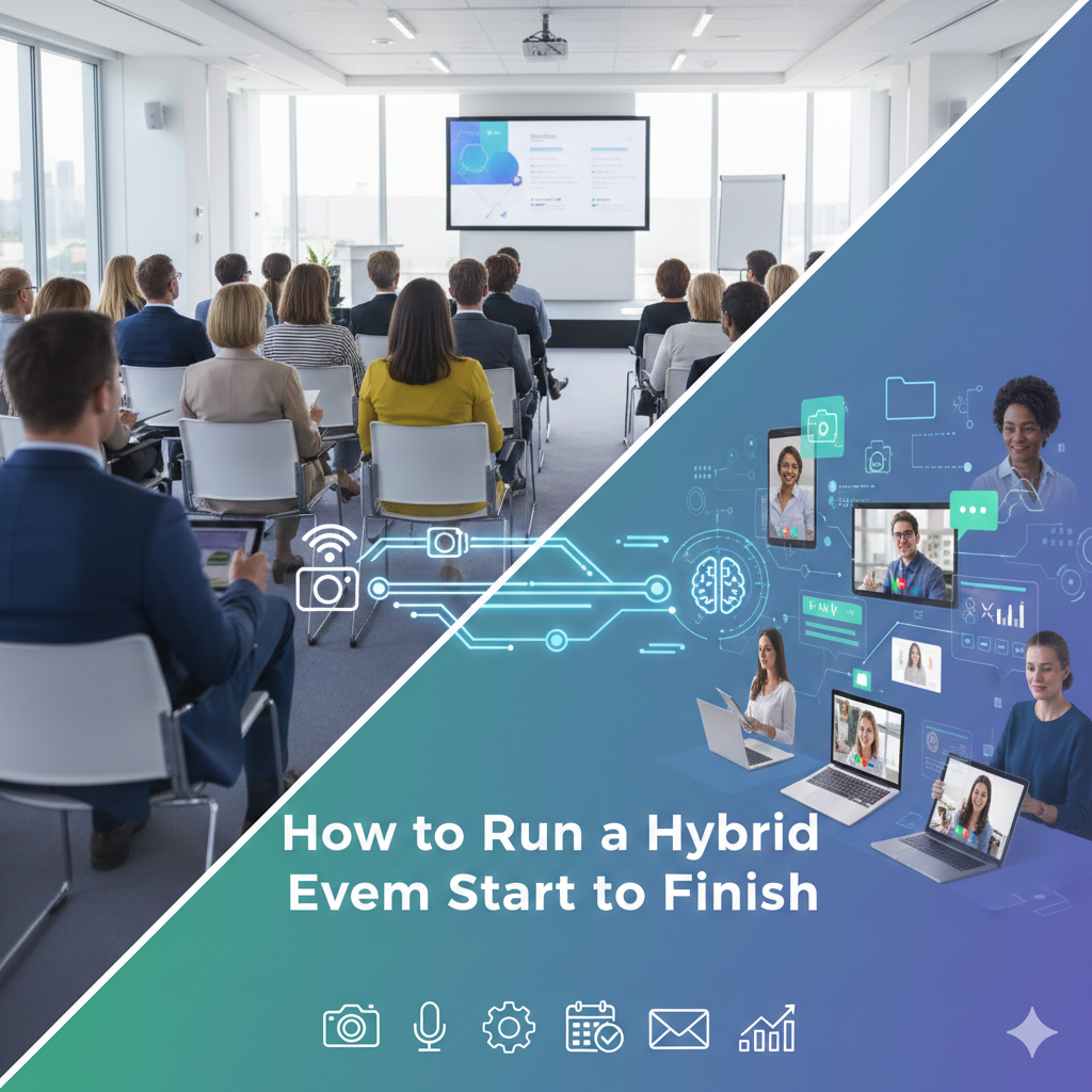 How to Run a Hybrid Event From Start to Finish