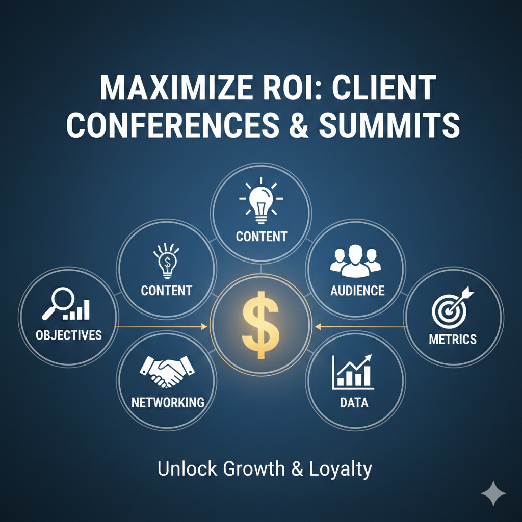How to Maximize Return on Investment Through Client Conferences & Summits