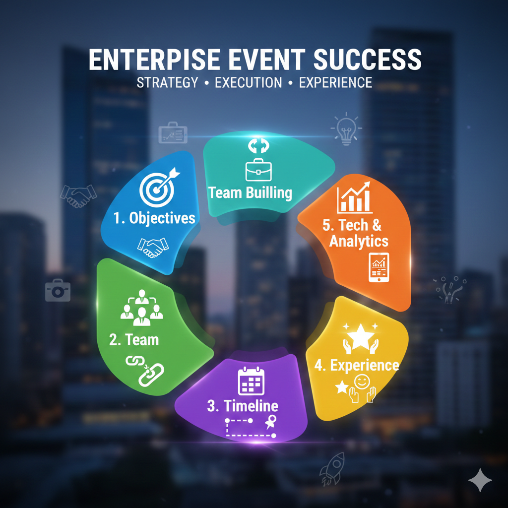 Essential Steps for Enterprise Event Managers When Organizing a Corporate Event