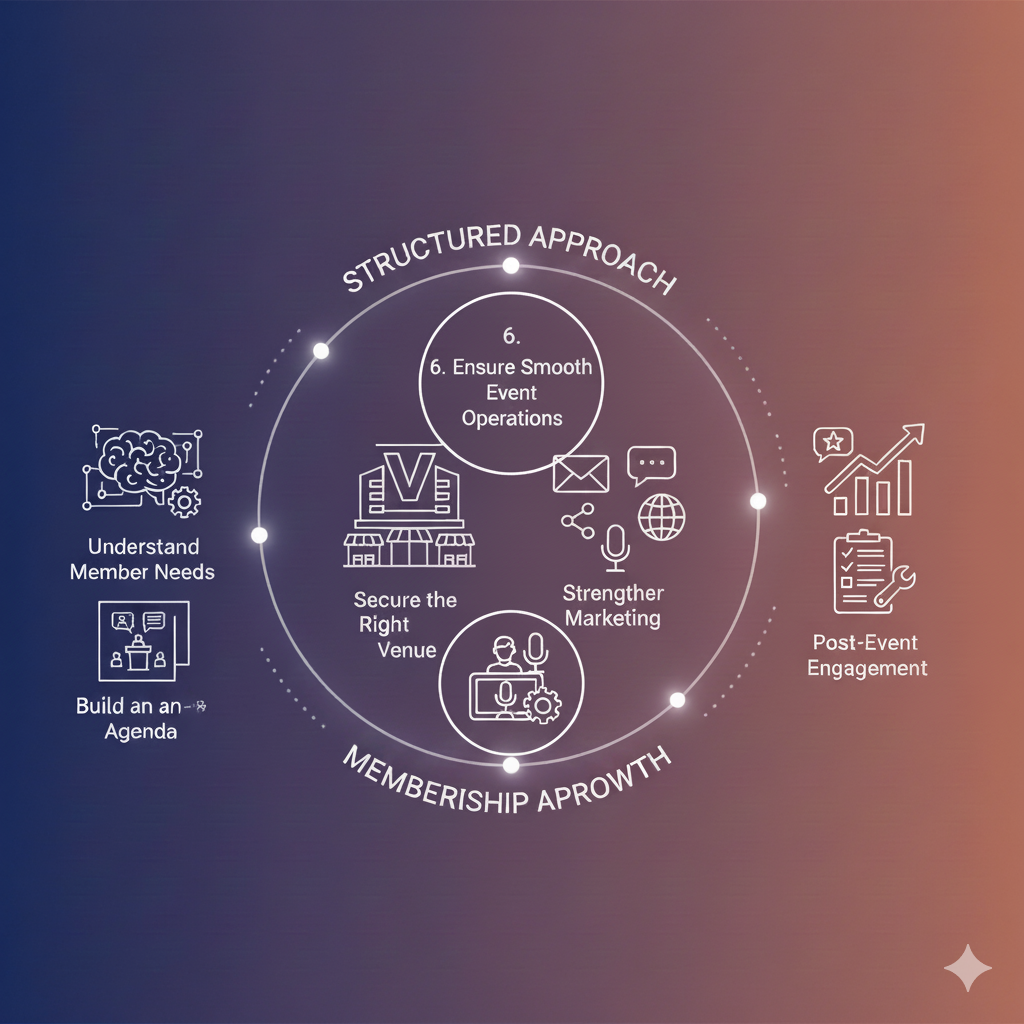 Step-by-Step Guide for Association Event Planners to Plan a Successful Conference