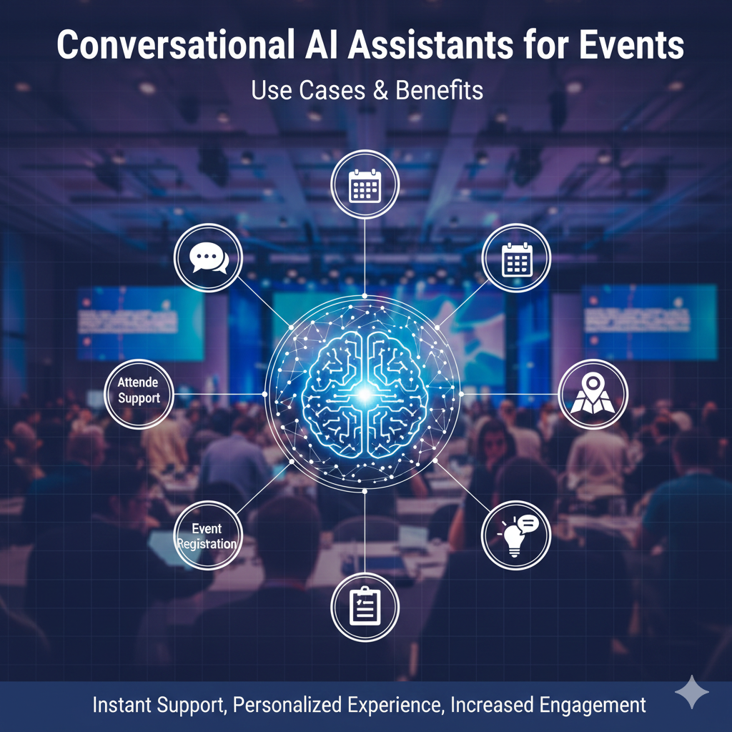 Conversational AI Assistants for Events: Use Cases & Benefits