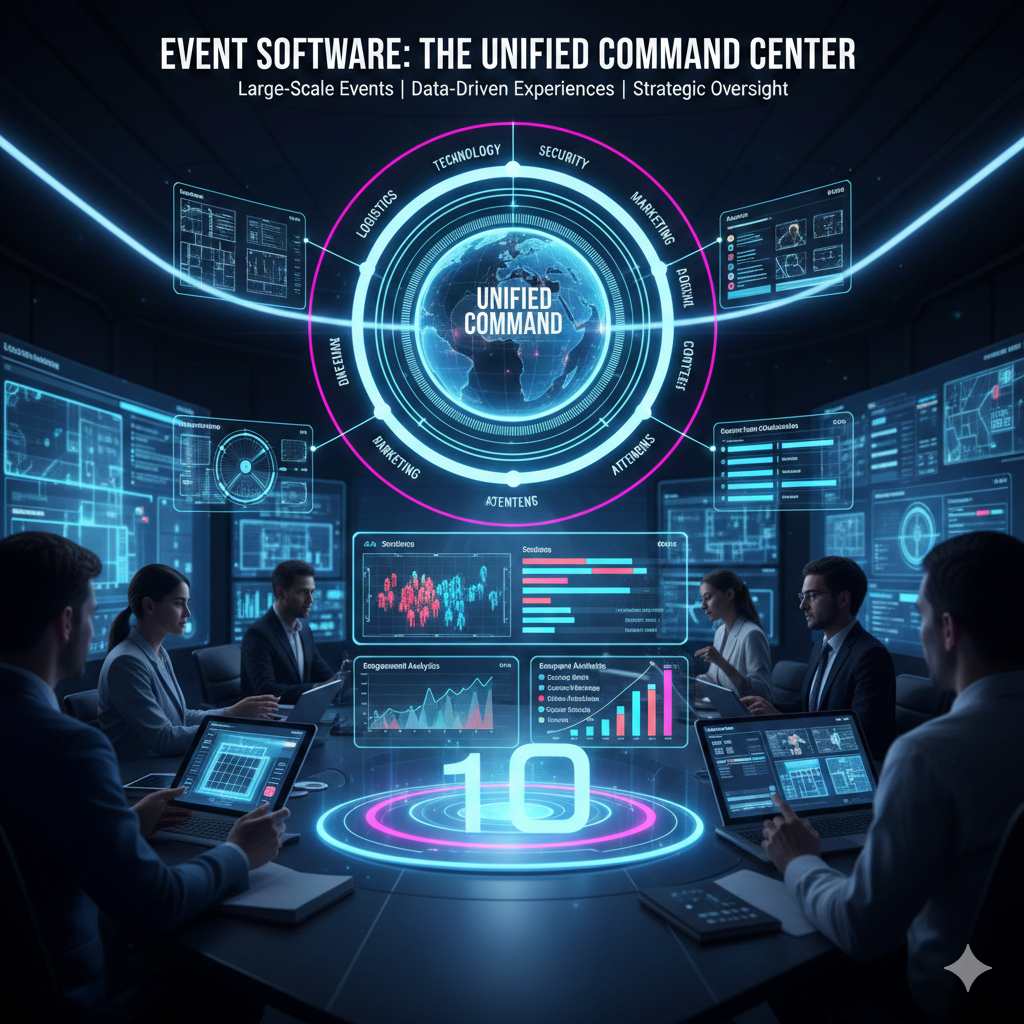 Event Software as a Unified Command Center for Large-Scale Events