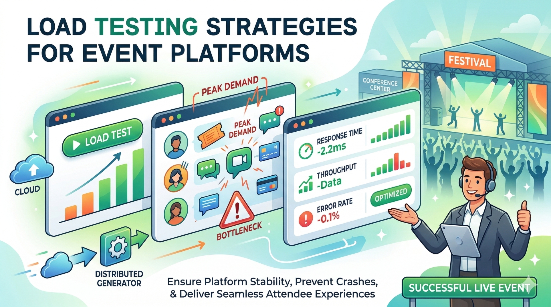 Load Testing Strategies for Event Platforms