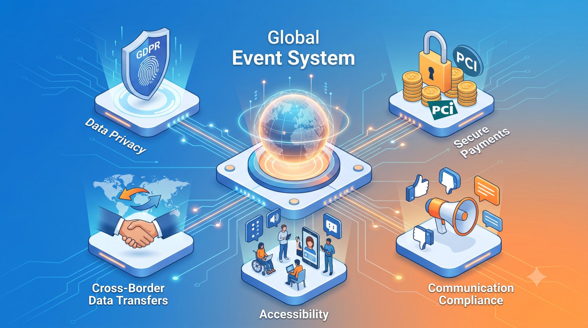 Regulatory Compliance for Global Event Systems