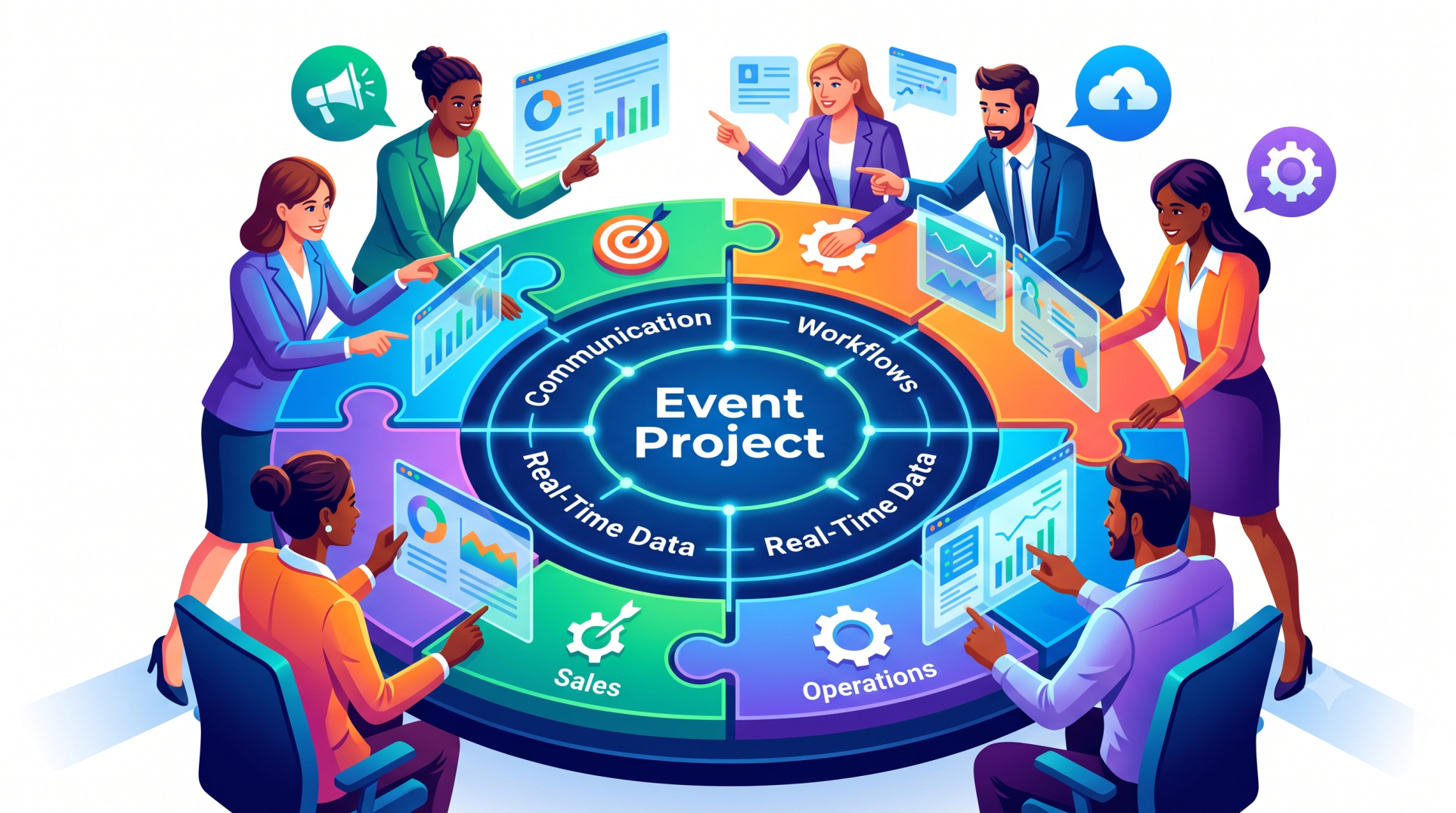 Cross-Team Collaboration Frameworks for Event Delivery
