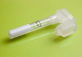 image of spit test used for jscreen cancer genetic testing