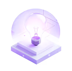 Illustration of light bulb 