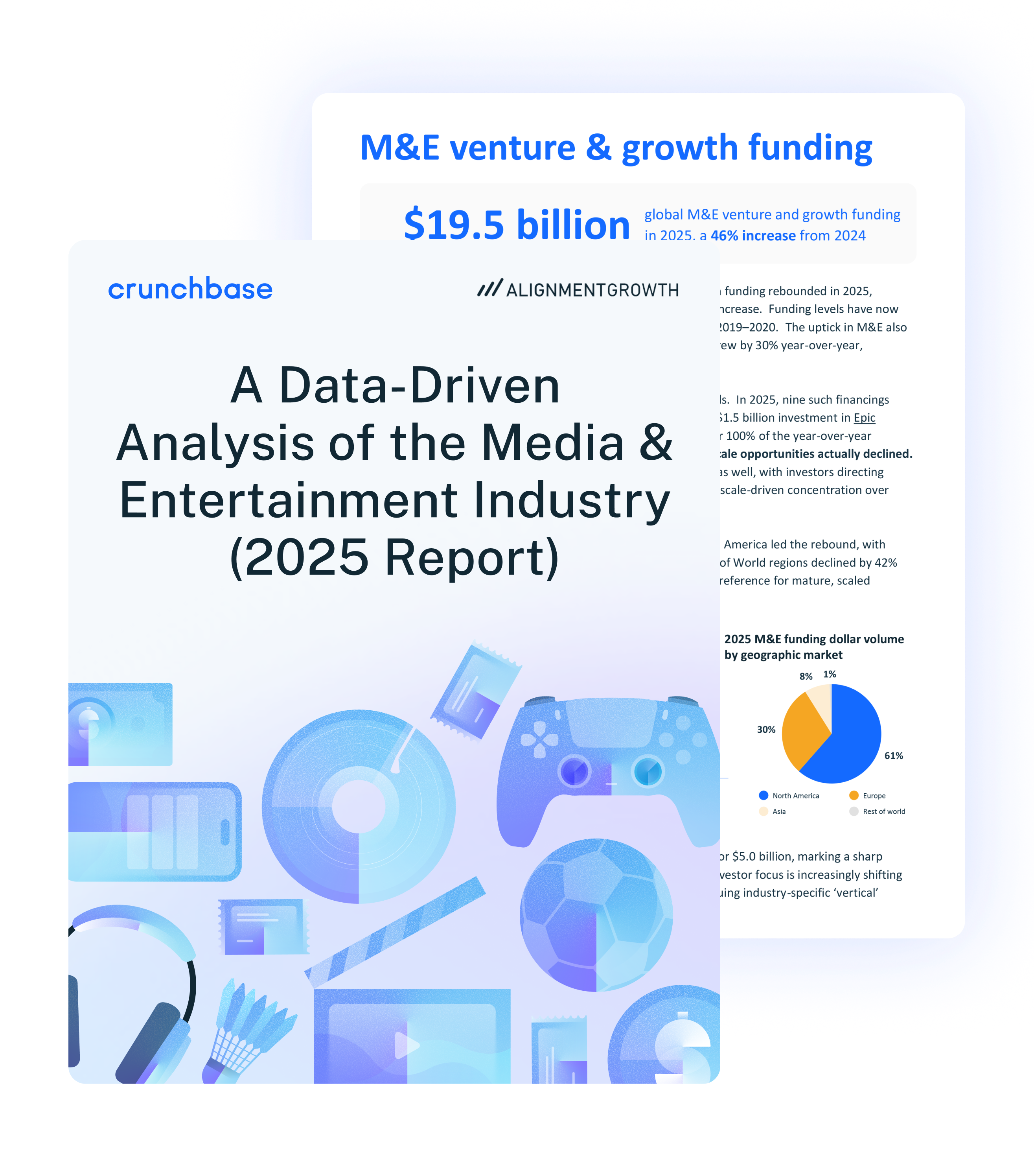 Media and Entertainment Industry Report Crunchbase and Alignment Growth